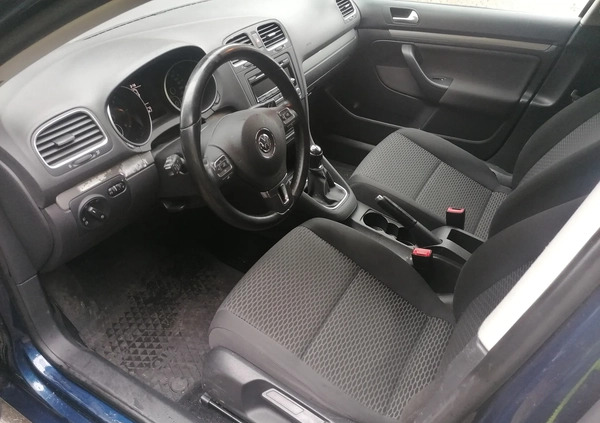 Volkswagen Golf cena 27900 przebieg: 158205, rok produkcji 2013 z Świebodzice małe 121